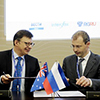 Governor of Chukotka signs cooperation agreement with Director of Tigers Realm Coal Limited Peter Balka